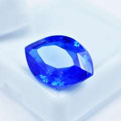 Natural 8.40 Carat Marquise Shape Blue Tanzanite Loose Gemstone Certified Tanzania Stone