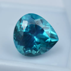 8.35 Carat Pear Shape Stunning Teal Blue Sapphire Certified Natural Loose Gemstone Beautiful Sapphire From Sri-Lanka