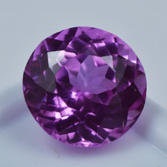 Flawless Sapphire Gem 6.05 Carat Round Shape Ceylon Sapphire Natural Certified Loose Gemstone