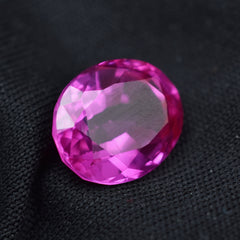 Glistening Pink Sapphire Oval Cut 5.85 Carat Certified Loose Natural Gemstone Sri-Lanka Sapphire Gem