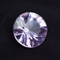 Glistening 9.40 Carat Round Cut Certified Sapphire Pink Natural Loose Sapphire Gemstone Brilliant Cut Sapphire Gem