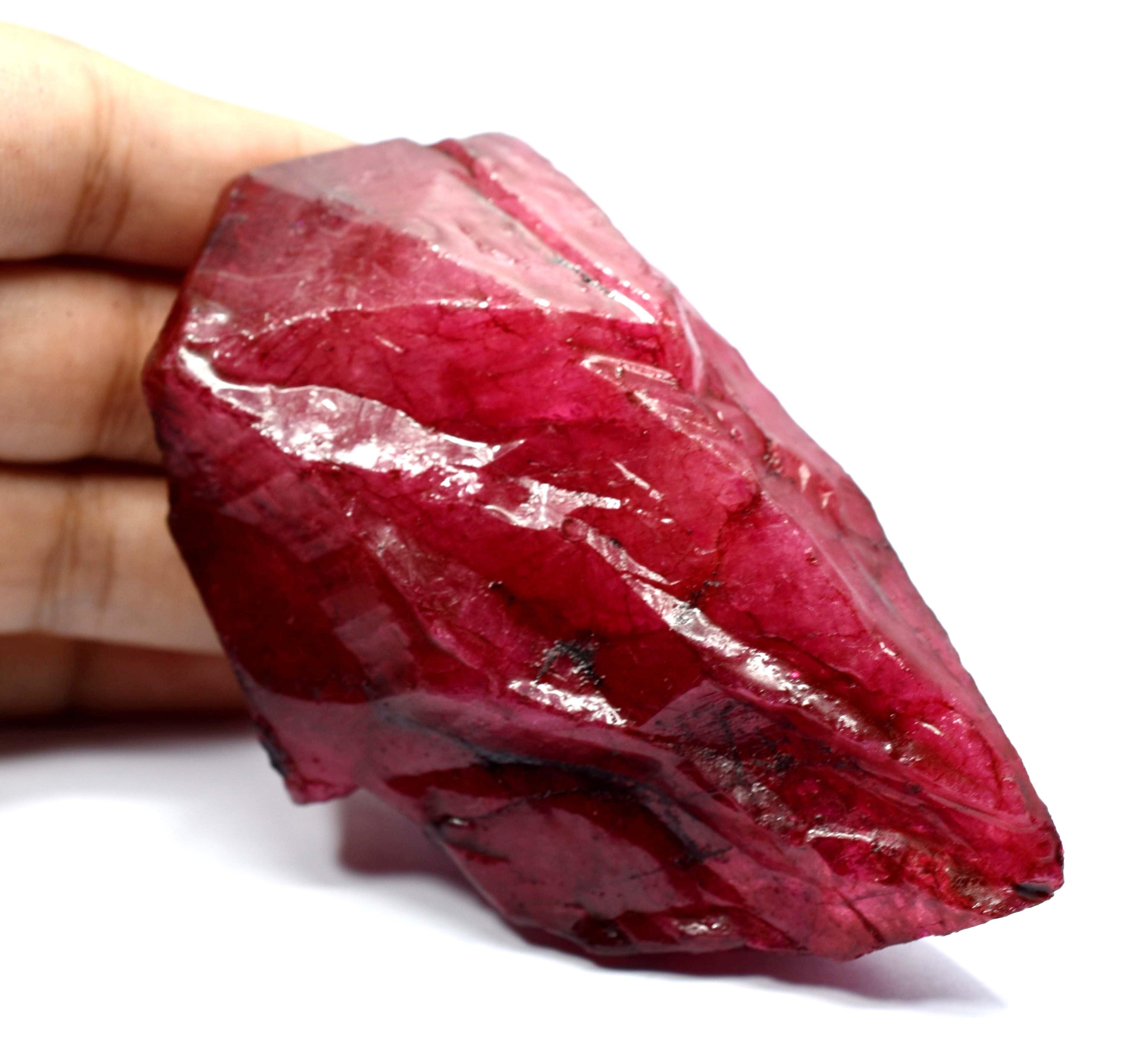 Very Beautiful Red Ruby 9.65 Carat Square Shape Natural Red Ruby Mozambique Loose Gemstone