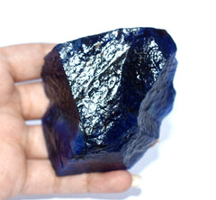 333 Carat Natural Certified Uncut Huge Rough Blue Tanzanite From Tanzania Loose Gemstone Free Shipping With Extra Gift