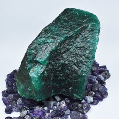 Biggest Offer !! Emerald Natural 1000-1200 Carat Certified Natural Green Emerald Loose Raw from Colombia Rare Collection Hurry Up Now New Year Offer