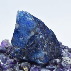 ON SALE !! Blue Natural Sapphire 666 Ct approx. Certified Natural African Blue Sapphire Gemstone Rough Excellent Quality Of Rough Free Shipping Free Gift