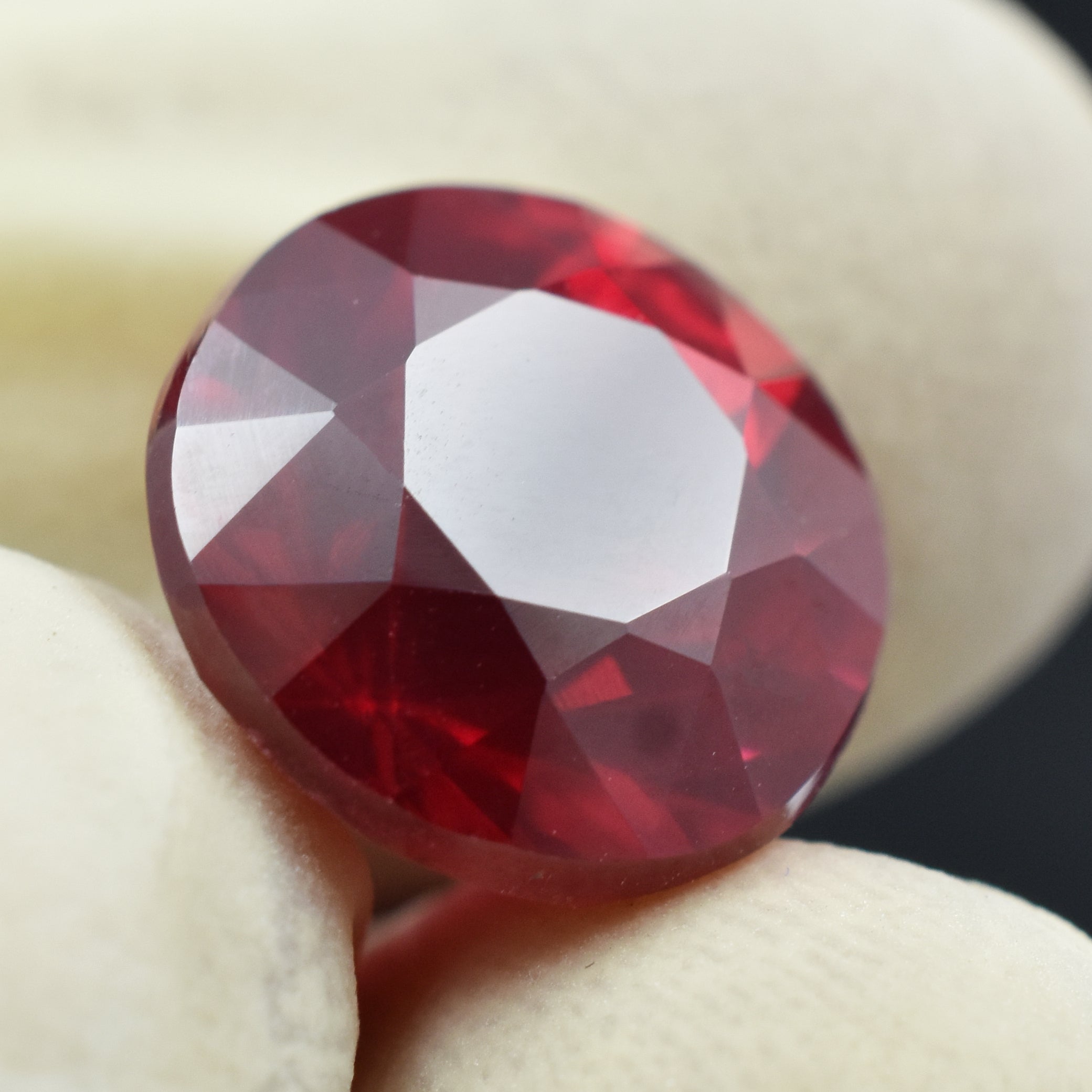 Burmese Ruby Red 8.45 Carat Certified Red Ruby Round Shape Natural Loose Gemstone Best For Engagement Rings