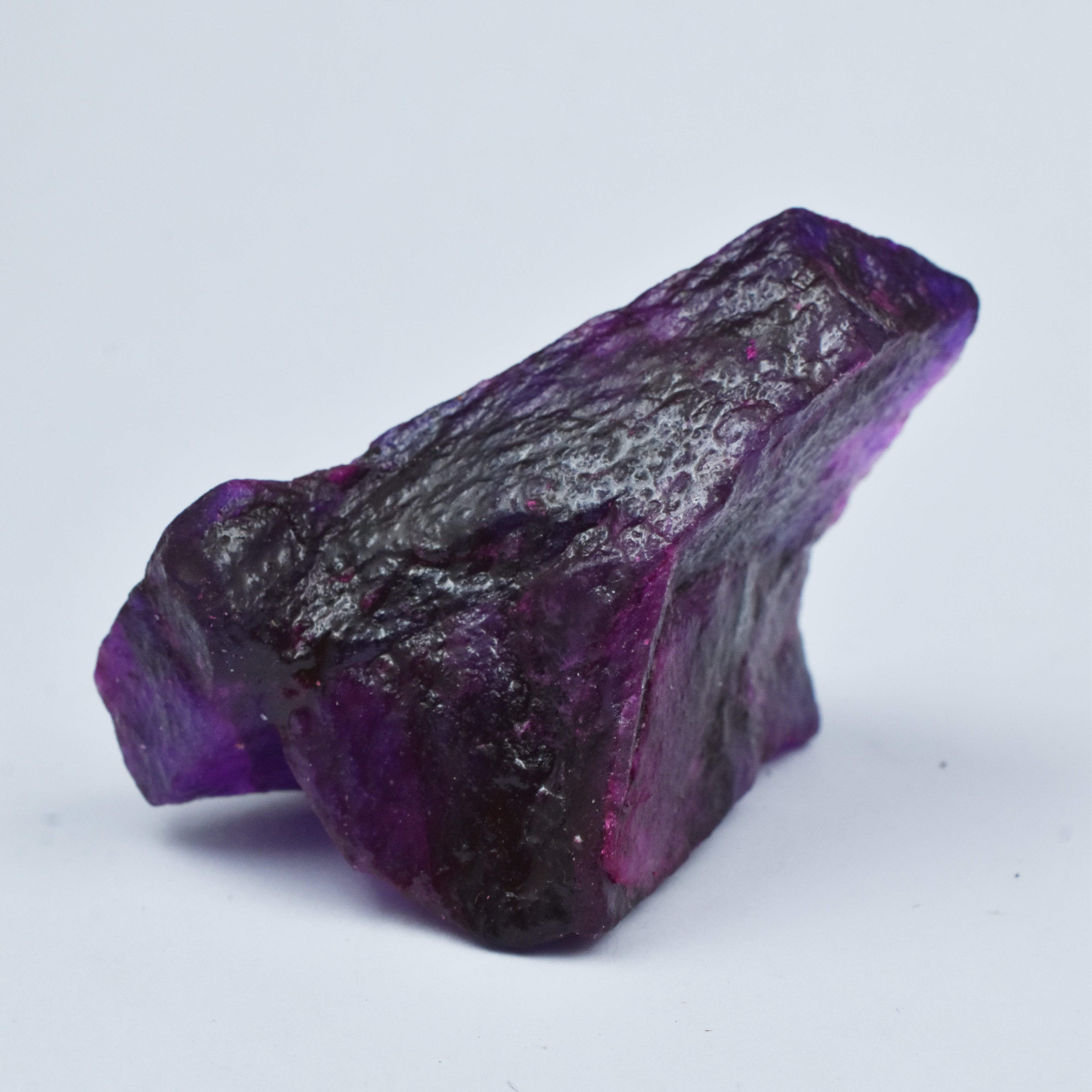 Purple Sapphire 900-1000 Carat Certified Natural Purple Sapphire Gemstone Rough 56mmx36mmx29mm Hurry Up Now Season End Sale Sapphire Excellent For Protection Good luck