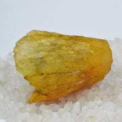 500-600 Ct Natural Yellow Sapphire Uncut Raw Rough Certified Earth Mined Loose Gemstone | High Quality gemstone | Rough Stone On best Price