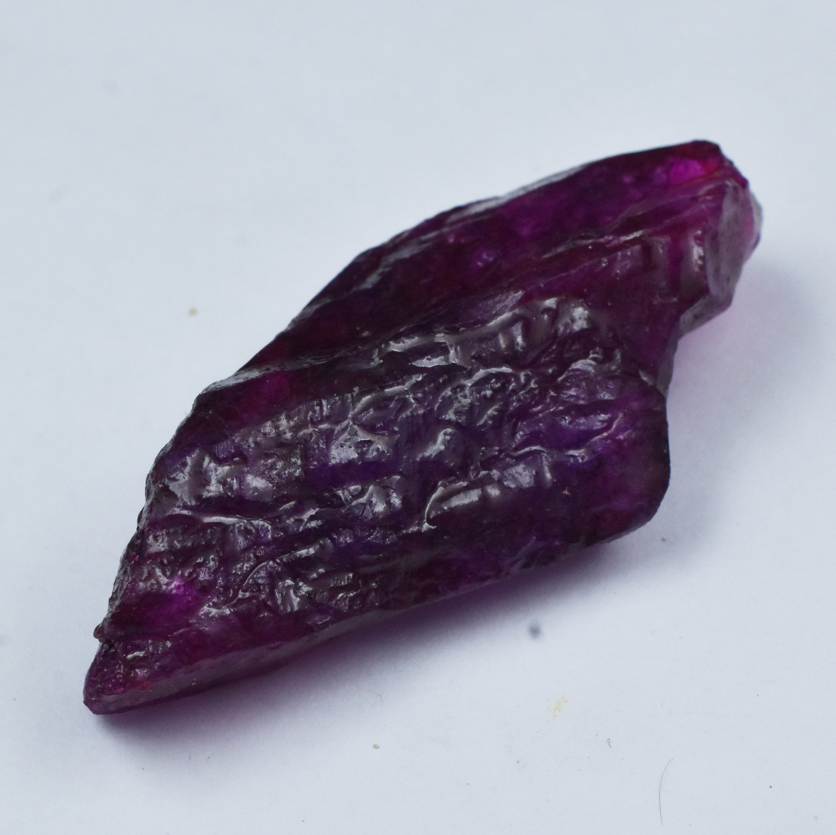 ON SALE !! Natural Purple Sapphire Huge Rough 444 Carat Earth Mined Certified Loose Gemstone Use For Making Jewelry-Free delivery -Gift best price