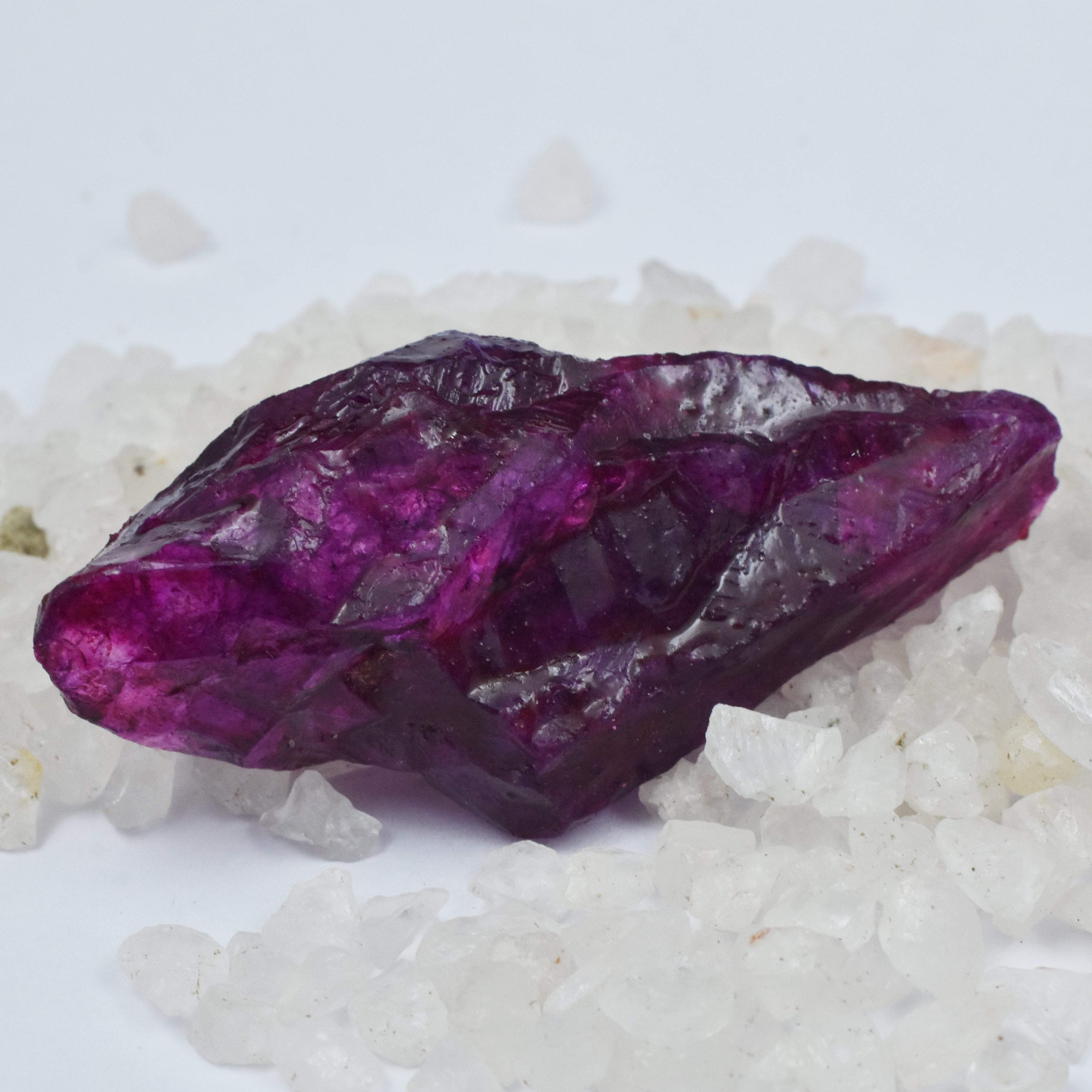 ON SALE !! Natural Purple Sapphire Huge Rough 444 Carat Earth Mined Certified Loose Gemstone Use For Making Jewelry-Free delivery -Gift best price