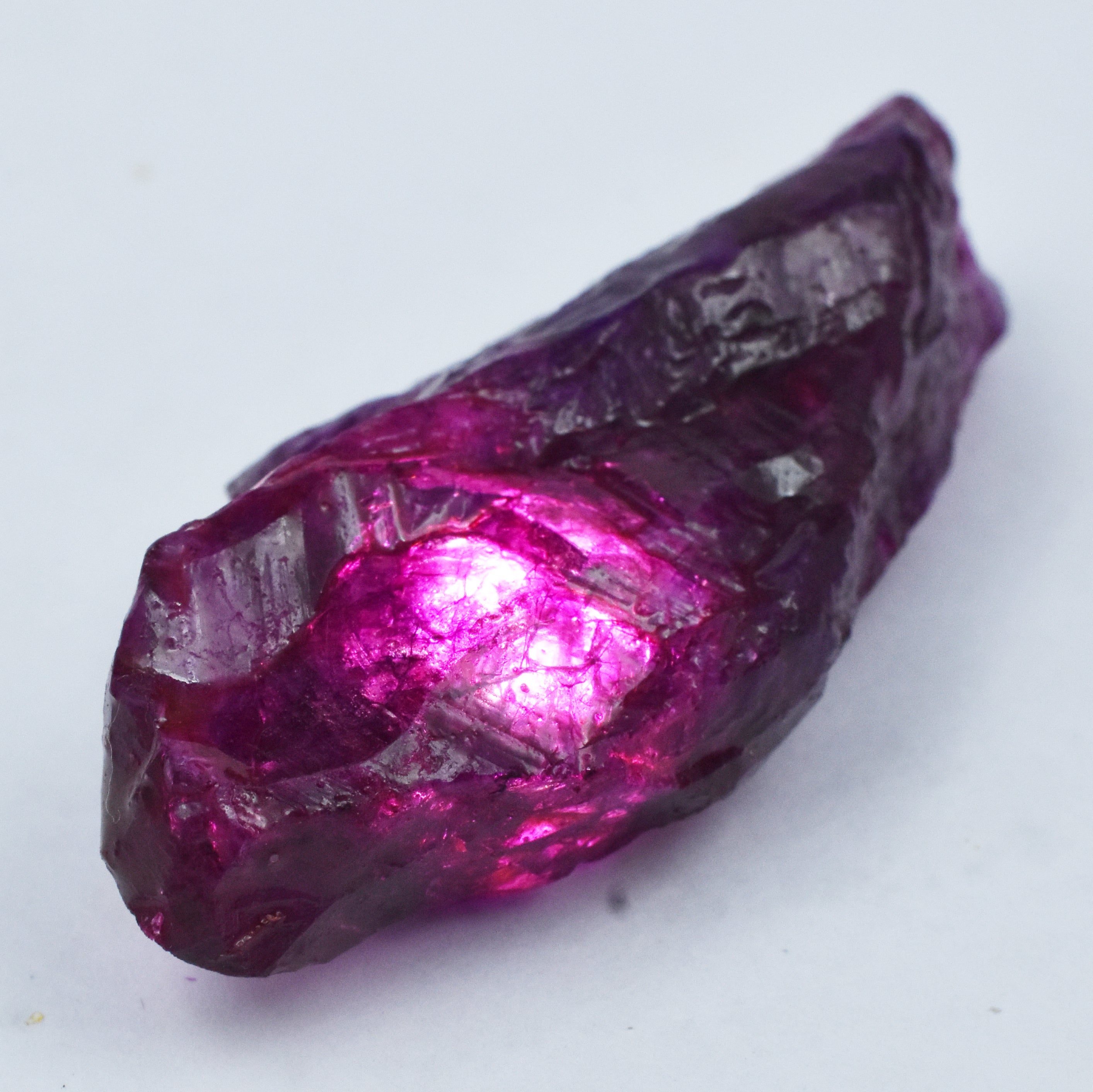 ON SALE !! Natural Purple Sapphire Huge Rough 444 Carat Earth Mined Certified Loose Gemstone Use For Making Jewelry-Free delivery -Gift best price