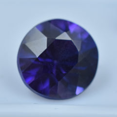 Extremely Rare Purple Tanzanite Gemstone 5.90 Carat Round Shape Natural Loose Gemstone From Tanzania