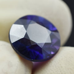 Extremely Rare Purple Tanzanite Gemstone 5.90 Carat Round Shape Natural Loose Gemstone From Tanzania