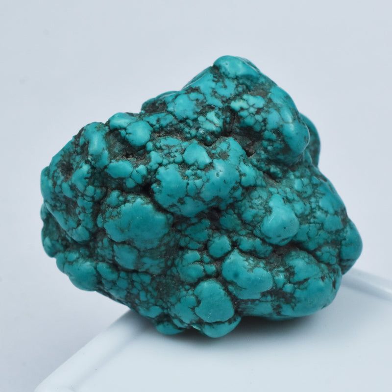 Sky Blue Turquoise Rough Gemstone certified loose mineral
