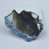 Geode crystal on a white background