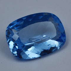 Perfect Sapphire Gemstone Natural Blue Sapphire 10.85 Carat Cushion Cut Certified Loose Gemstone