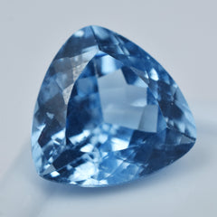 Most Beautiful 5.50 Carat Natural Sapphire Blue Certified Trillion Cut Loose Gemstone Best For Gifts & Engagement Rings