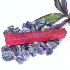 80.99 Carat Red Ruby Rough Gemstone Certified Ruby Rough Raw Ruby Ruby Chunk Ruby Slice Natural Ruby Natural Ruby Rough Uncut Shape African Loose Gemstone Gift For Him/her