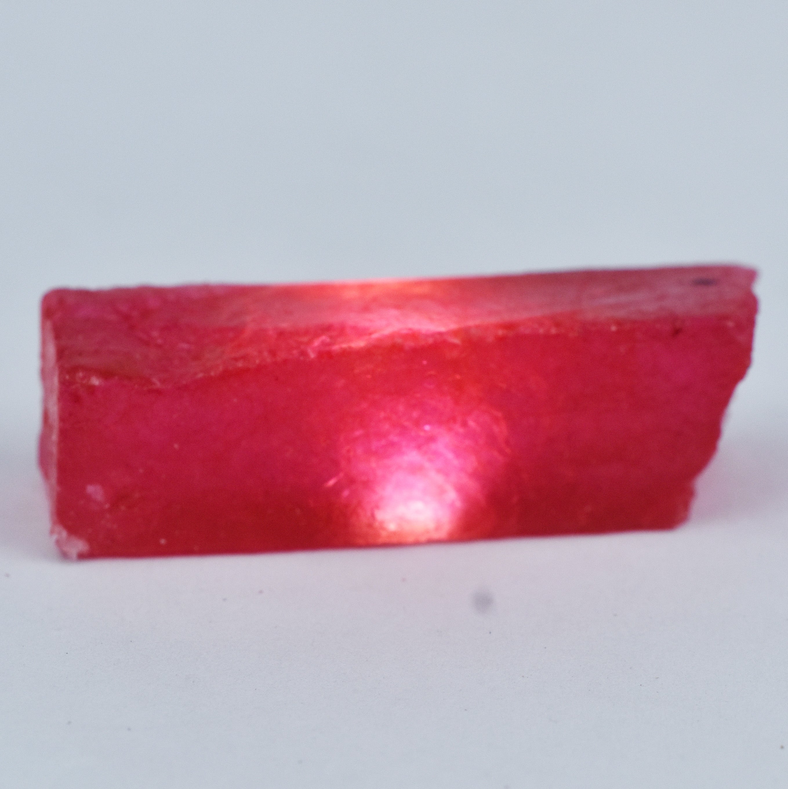 Best Price -- Red Ruby Raw Chunk Stick 70.75 Carat Natural Earth Mined Uncut Shape Certified From Burma Red Ruby Raw Chunk Stick Rough Gemstone Best Offer Ever