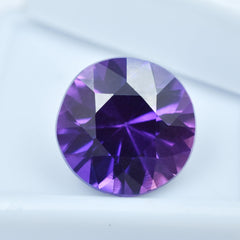 Extremely Rare Tanzanite 8.35 Ct Natural Purple Tanzanite Round Cut Certified Loose Gemstone