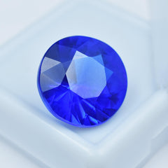 Extremely Rare Blue Tanzanite Loose Gemstone Round Shape 10.20 Ct Certified Natural Tanzanite For Your Protection