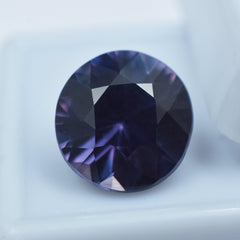 Color-Change Alexandrite Round Shape 8.90 Carat Certified Loose Gemstone Best Russian Alex