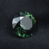 October Birthstone Deep Green Natural Tourmaline 5.20 Ct Round Shape Certified Loose Gemstone Very Effective Green Tourmaline