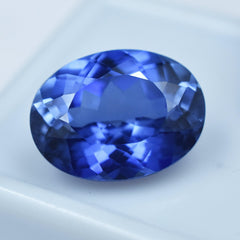 Tanzania Most Demandable 8.50 Carat Oval Shape Blue Tanzanite Certified Natural Loose Gemstone