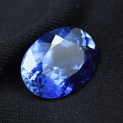 Tanzania Most Demandable 8.50 Carat Oval Shape Blue Tanzanite Certified Natural Loose Gemstone