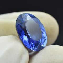 Tanzania Most Demandable 8.50 Carat Oval Shape Blue Tanzanite Certified Natural Loose Gemstone