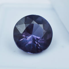 Russian Color Changing Alex 5.85 Ct Natural Alexandrite Round Shape Certified Loose Gemstone Jwelry Making Gem