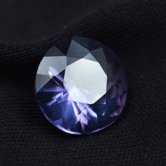 Russian Color Changing Alex 5.85 Ct Natural Alexandrite Round Shape Certified Loose Gemstone Jwelry Making Gem