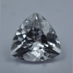 Natural Trillion Cut Sapphire White 5.00 Carat Certified Loose Gemstone Sapphire Has Exceptional Hardness & Versatility