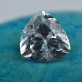 Best For Wisdom & Protection , Natural 12.32 Carat Trillion Cut Sapphire White Loose Gemstone , Sapphire Jewelry , Sapphire Bracelets !!!