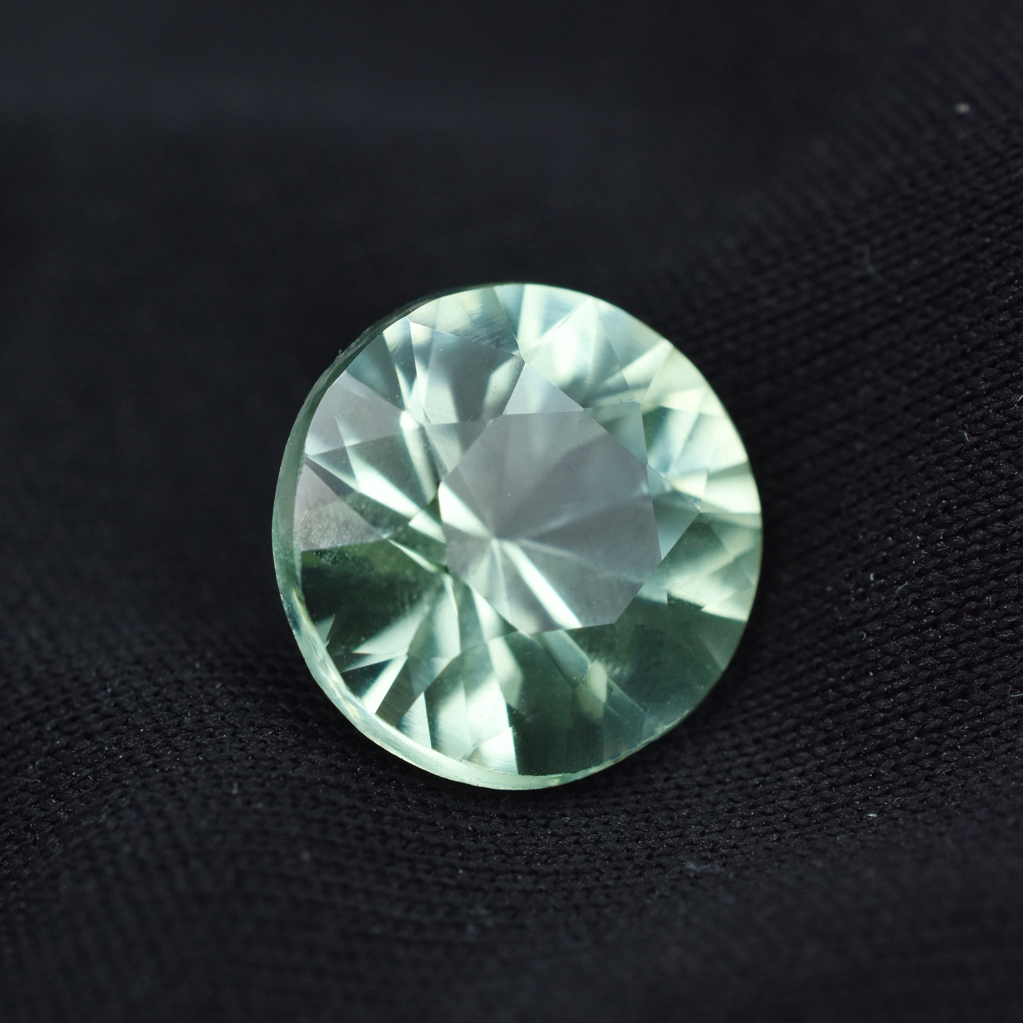 Jewelry Making Gem Sri-Lanka Sapphire Round Cut Bluish Green Sapphire 8.32 Carat Natural Certified Loose Gemstone