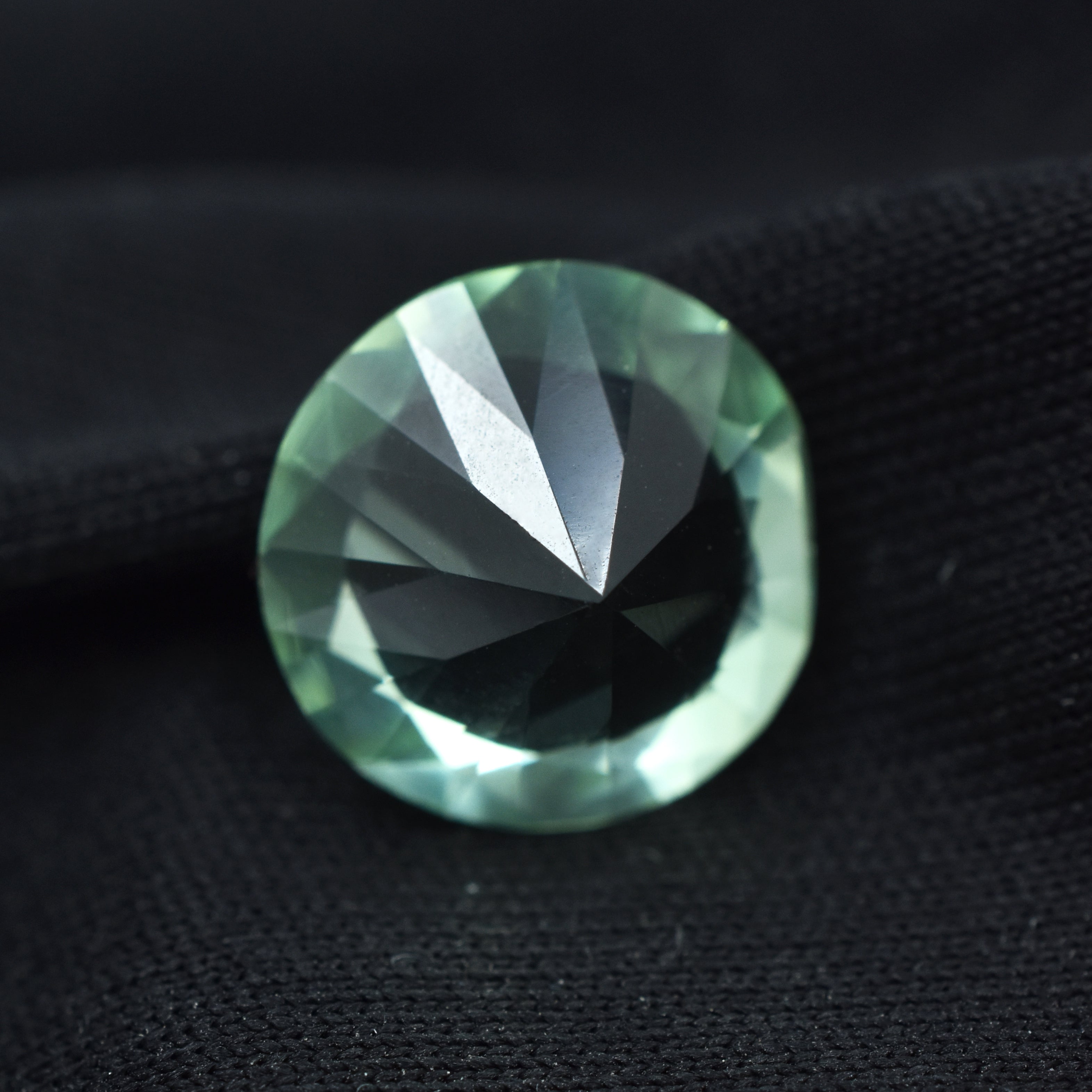 Jewelry Making Gem Sri-Lanka Sapphire Round Cut Bluish Green Sapphire 8.32 Carat Natural Certified Loose Gemstone