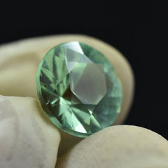 Jewelry Making Gem Sri-Lanka Sapphire Round Cut Bluish Green Sapphire 8.32 Carat Natural Certified Loose Gemstone