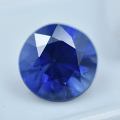 Blue Tanzanite 5.10 Ct Round Shape Loose Gemstone Certified Natural Tanzanite December Birthstone