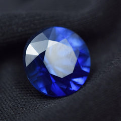 Blue Tanzanite 5.10 Ct Round Shape Loose Gemstone Certified Natural Tanzanite December Birthstone