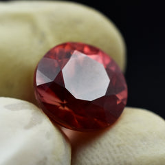 Best Offer On Beautiful Padparadscha Sapphire 6.40 Ct Round Cut Certified Natural Loose Gemstone From Sri-Lanka Sapphire