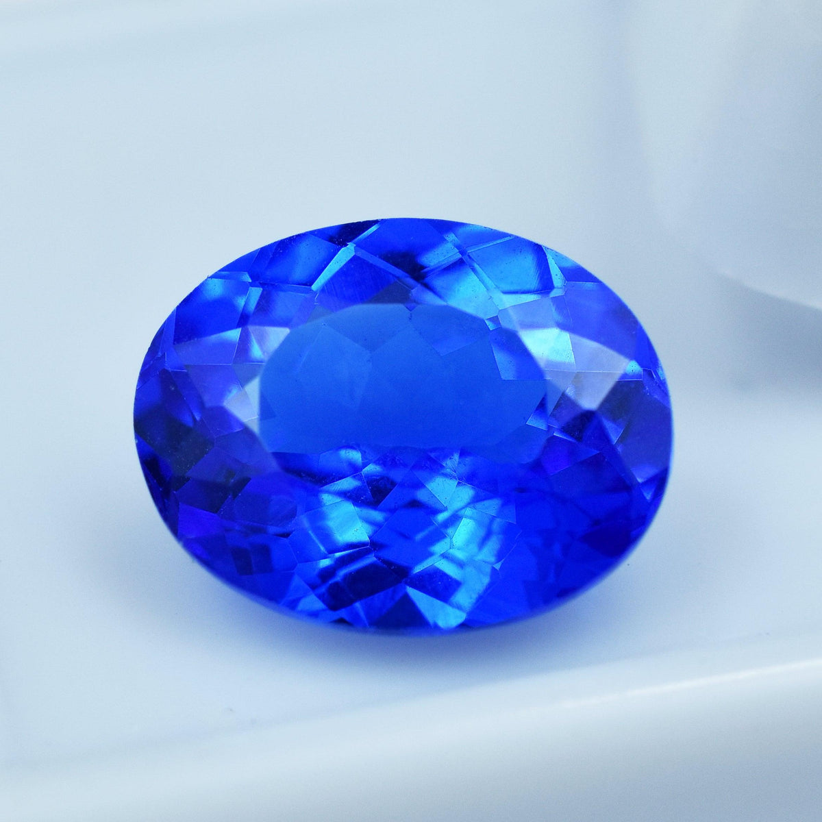 Certified 8.35 Ct Extremely Natural Blue Tanzanite Oval Shape Certified Loose Gemstone Jewelry Making Tanzanite Gem