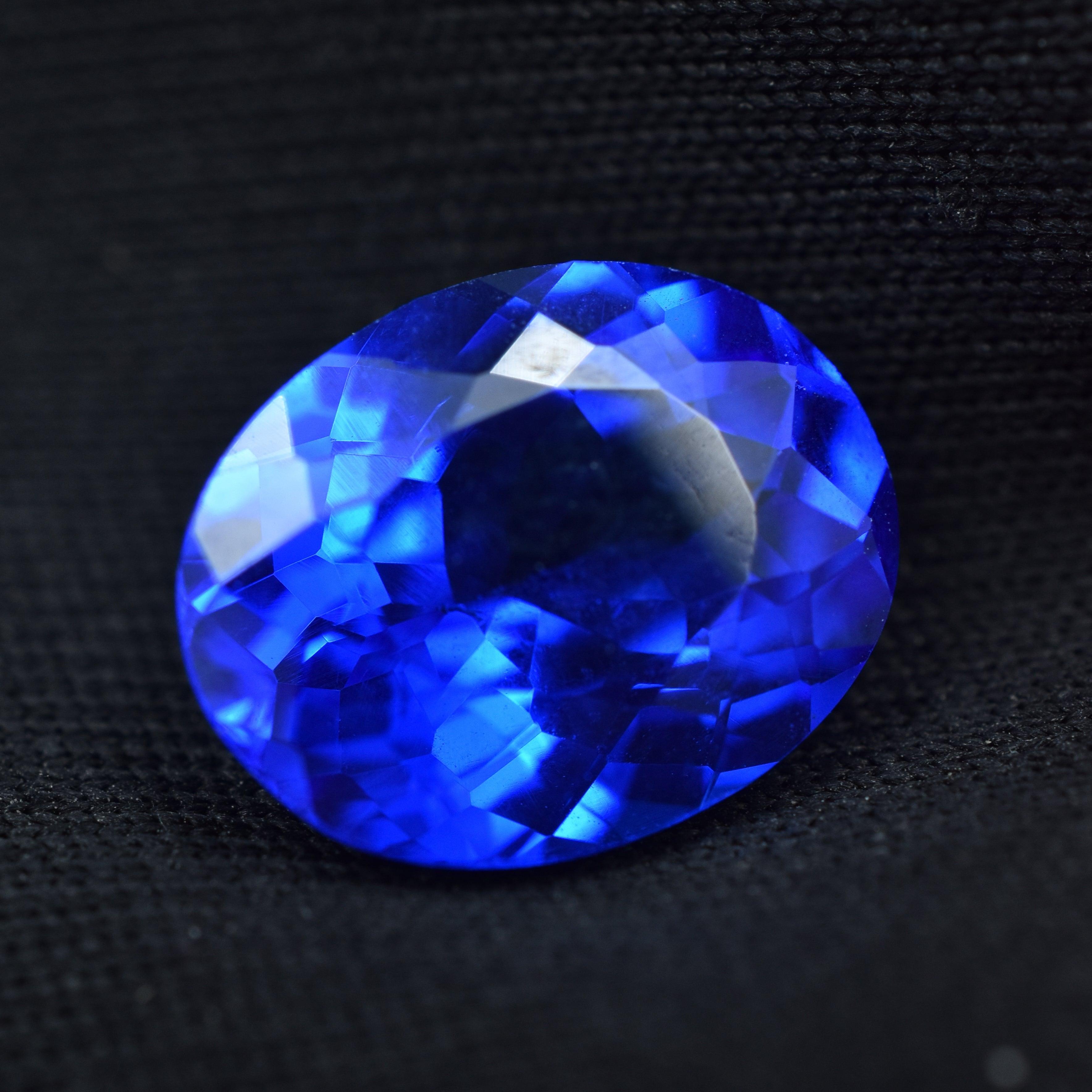 Certified 8.35 Ct Extremely Natural Blue Tanzanite Oval Shape Certified Loose Gemstone Jewelry Making Tanzanite Gem