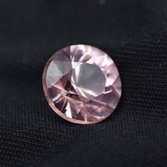 Natural Padparadscha 6.20 CT Round Shape Ceylon Sapphire Loose Untreated Natural Certified Gemstone