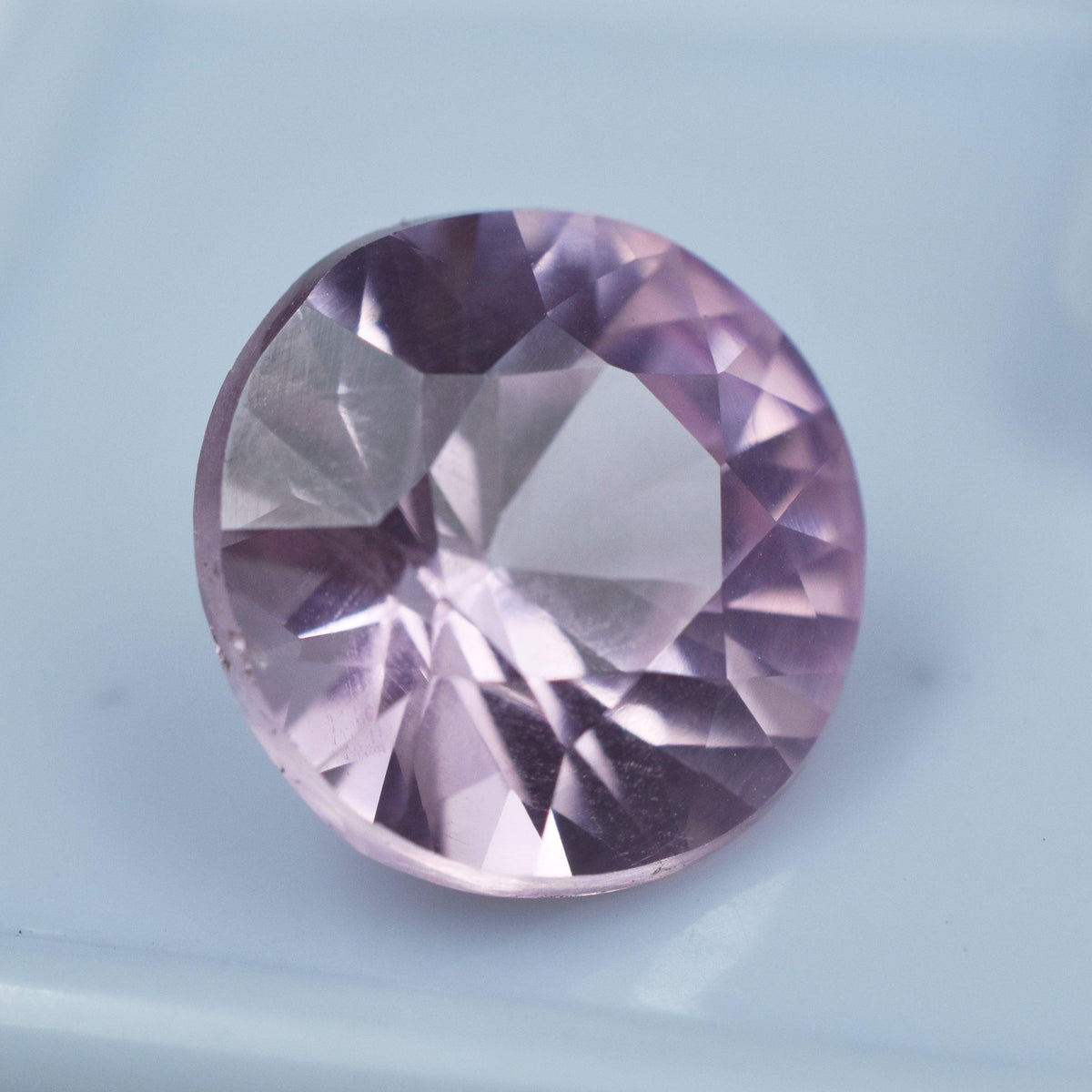 6.50 Ct Extremely Natural Pink Sapphire Round Cut Certified Loose Gemstone Pink Sapphire