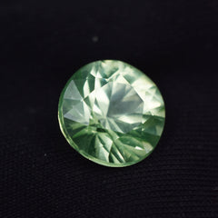 Bluish Green Montana Sapphire 4.85 Ct Round Cut Natural Certified Loose Bluish Green Sapphire Gemstone