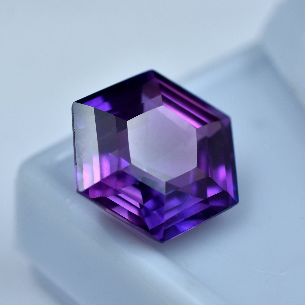 Beautiful Color Change Natural Sapphire 5.36 Ct Purple Sapphire Natural Certified Loose Gemstone | Free Delivery Free Gift | Best Winter's Offer