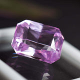 Sapphire Pink 9.80 Ct Natural Flawless Pink Sapphire Stunning Quality Emerald Cut CERTIFIED Loose Gemstone
