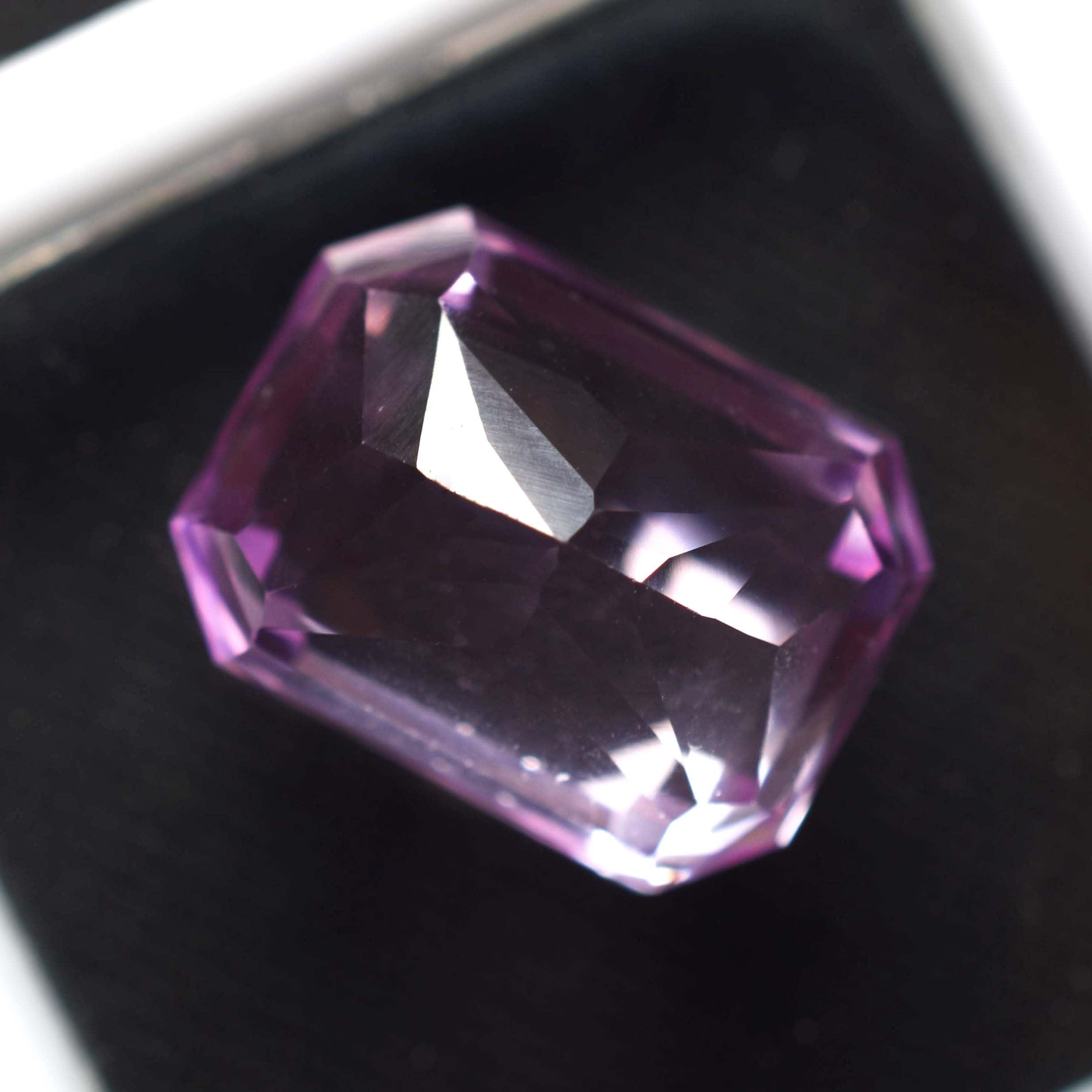 Natural Pink Sapphire 11.20 Ct Natural SAPPHIRE Pink Rare Cushion Shape CERTIFIED Loose Gemstones