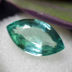 Bluish Green Color gemstone 10.65 Ct Natural Montana Sapphire Best Marquise Shape Bluish Green Certified Loose Gemstone