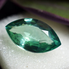 Bluish Green Color gemstone 10.65 Ct Natural Montana Sapphire Best Marquise Shape Bluish Green Certified Loose Gemstone